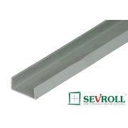 SEVROLL - C profil H18 3m strieborná