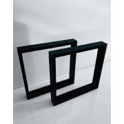 Stolová podnož - MSQ Rocco, 60 x 42 cm, čierna